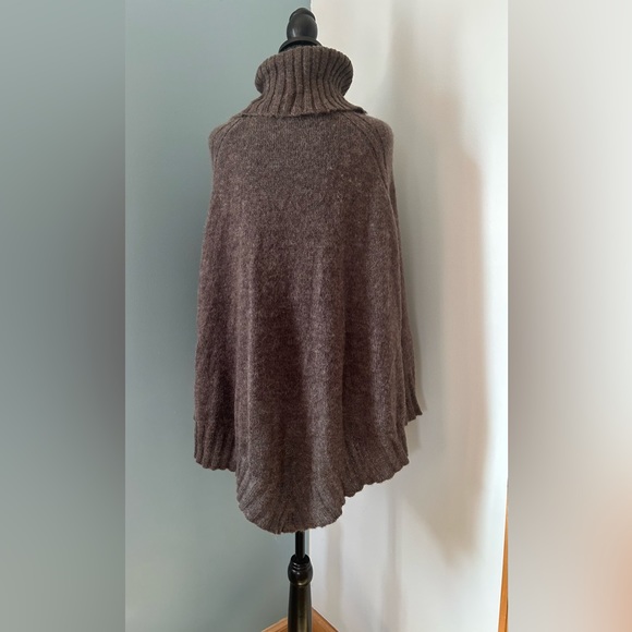 H&M MOHAIR MIX PONCHO - Picture 5 of 5